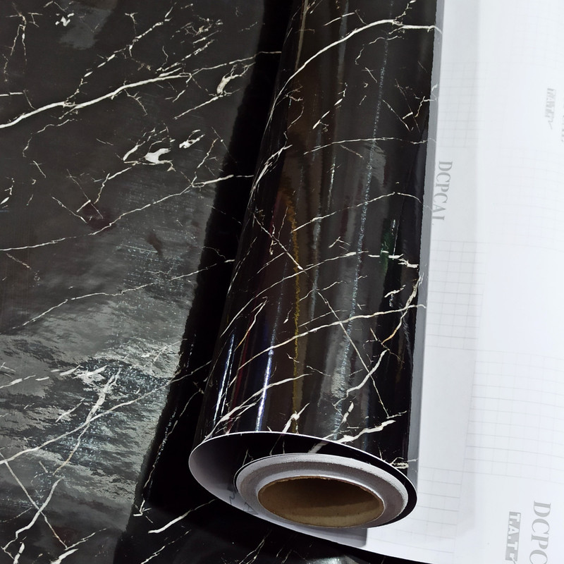 فویل چسبی کابینت طرح سنگ ماربل 3 متری