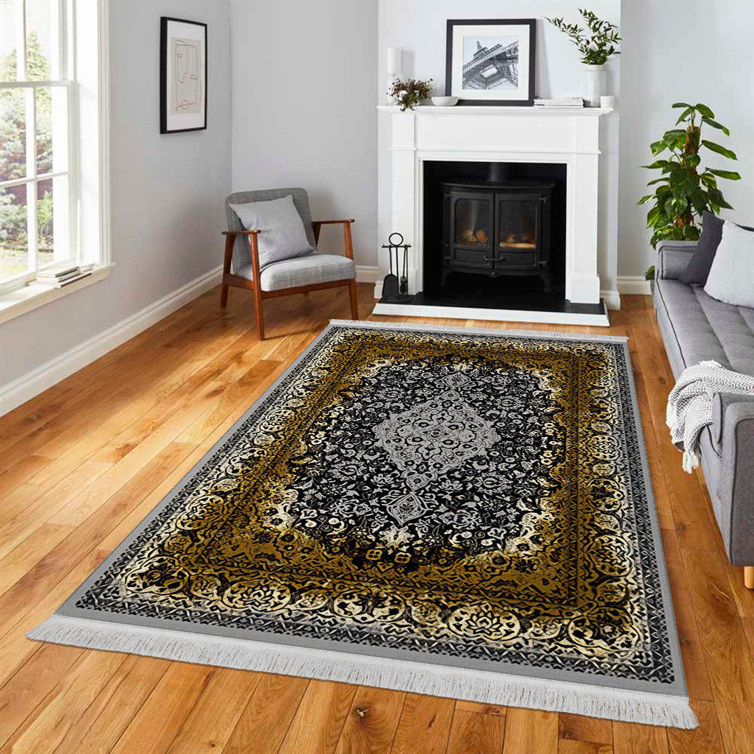 فرش مخمل نادی طرح سنتی کد o116