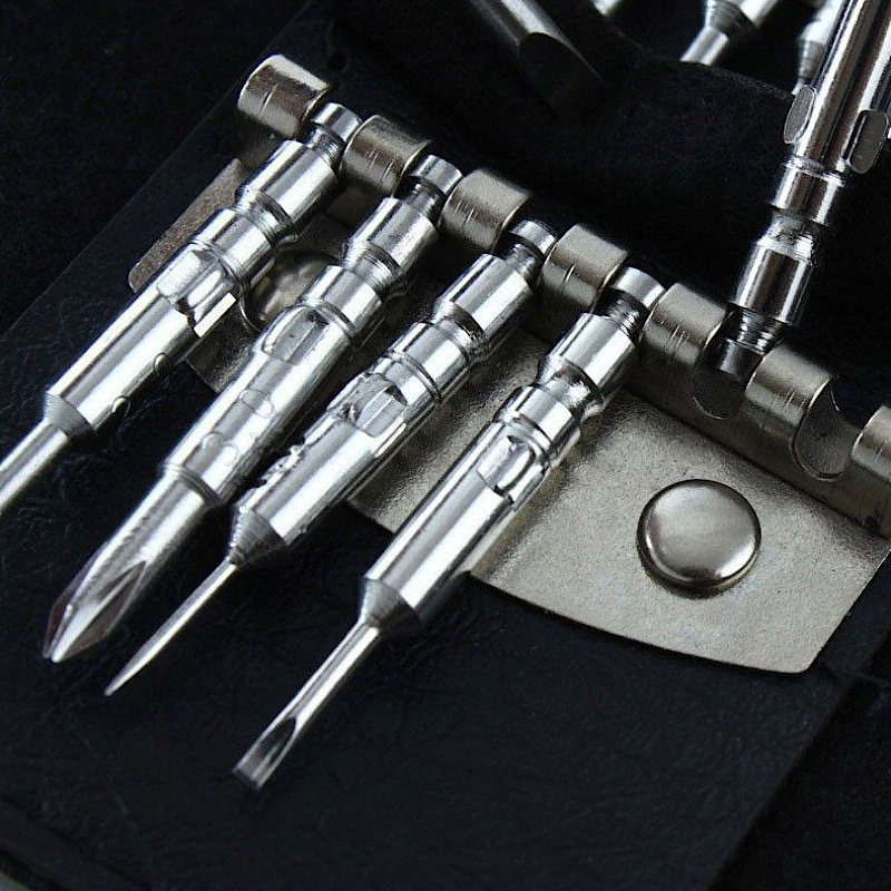 کیف پیچ گوشتی پروفشنال مگنتی 24in1 مدل چرمی