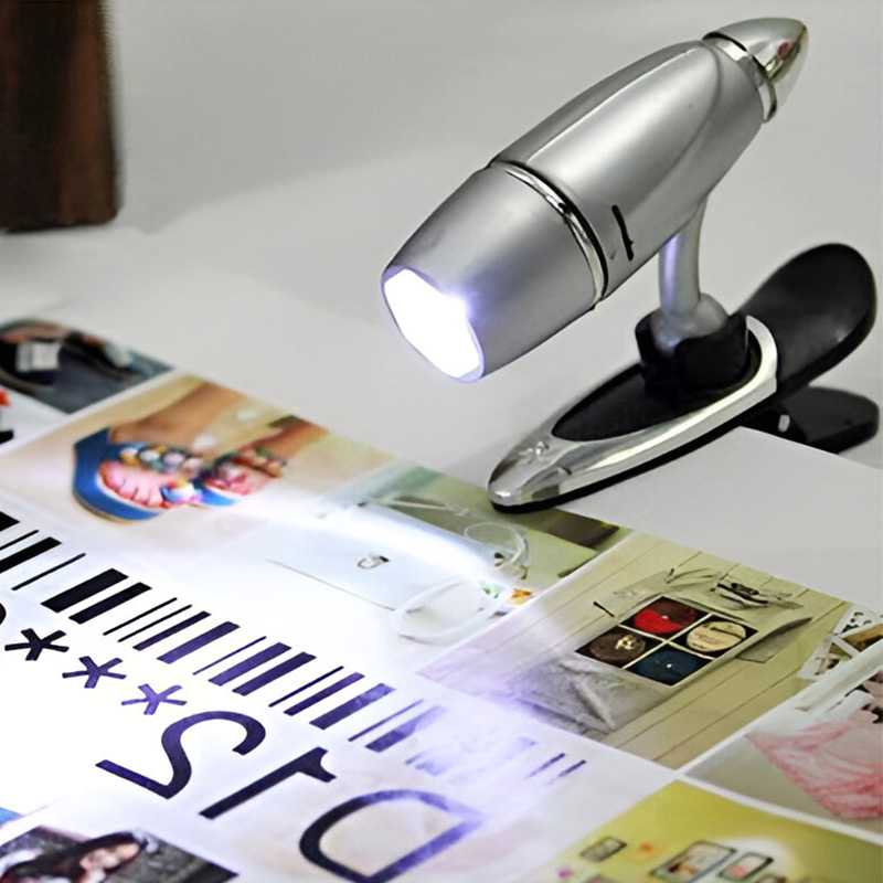 چراغ مطالعه و همراه کلیپسی