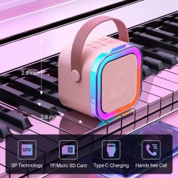 اسپیکر بلوتوثی میکروفون دار قابل حمل مدل RGB-Party